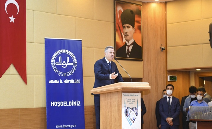 Adana Valisi Elban: Cami, insanımızın Müslümanlığıyla ilgili bir delildir