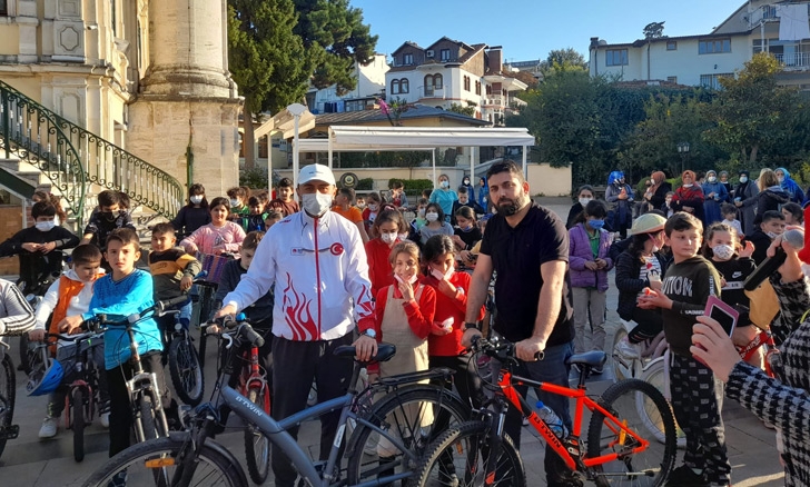 Gençler Vefa Bisiklet Turunda buluştu