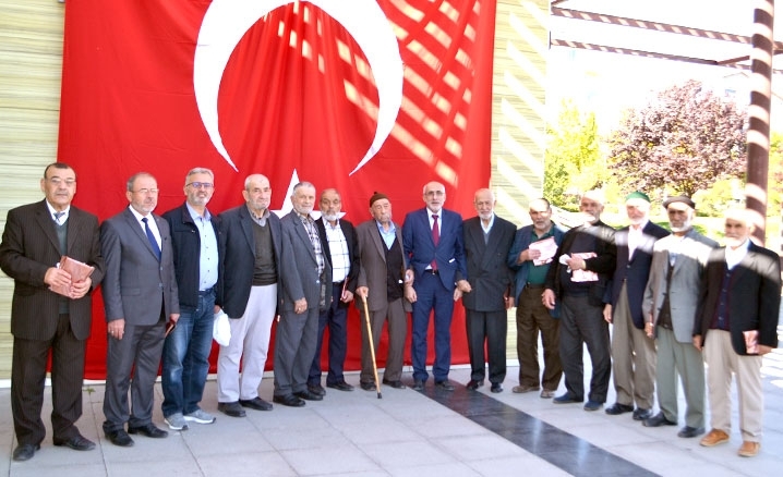 Kırşehirde emekli din görevlilerine vefa