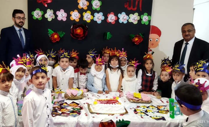 Tatvan’da 4-6 yaş öğrencilerinin Mevlid-i Nebi coşkusu