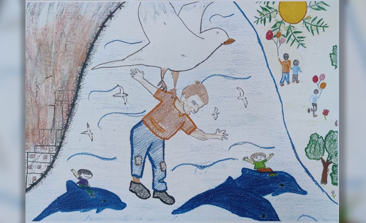 Ardahanda Göç ve Çocuk temalı resim yarışması