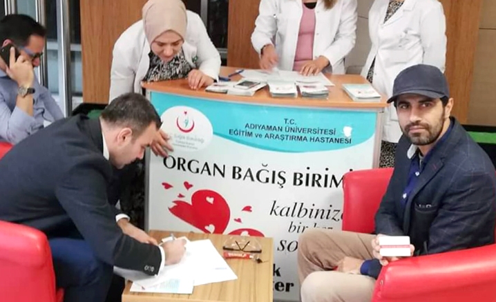 Din görevlisi Ballı organlarını bağışladı