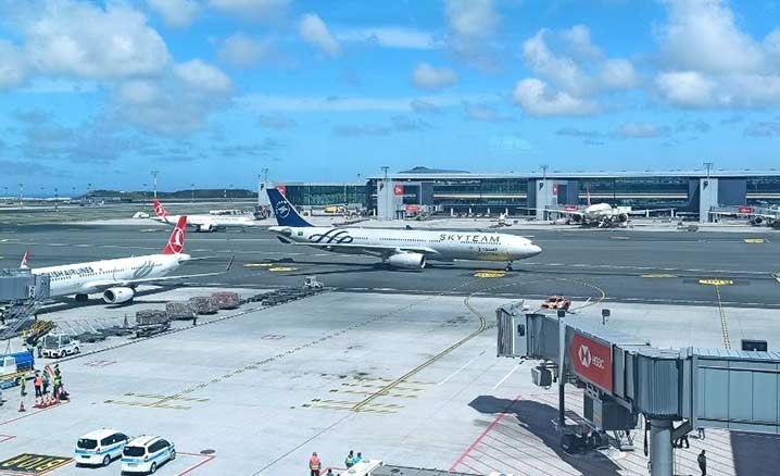 İki yıl aradan sonra Suudi Arabistan Havayolları İstanbula ilk sefer gerçekleşti